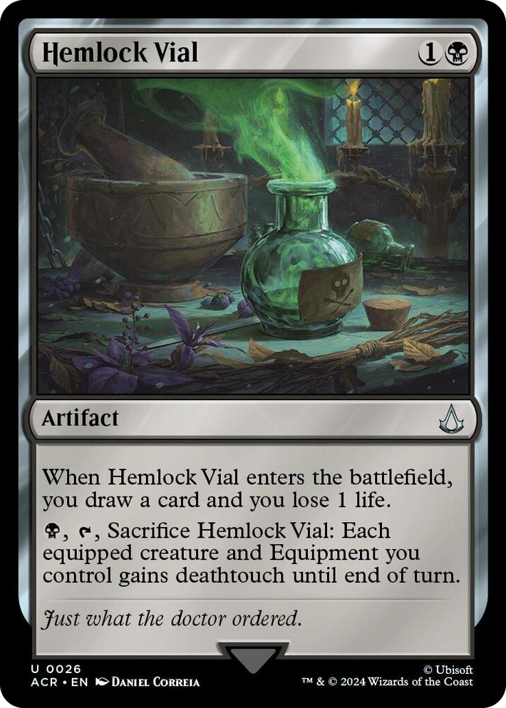 0026 Hemlock Vial U Universes Beyond: Assassin's Creed