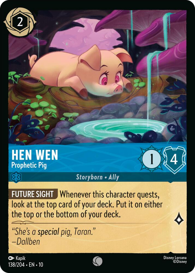 0138 Hen Wen - Prophetic Pig Common Whispers in the Well