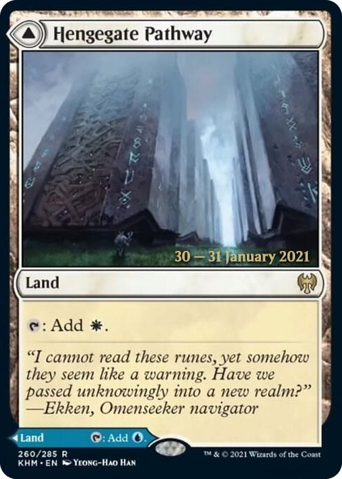 Hengegate Pathway #260 R - Prerelease Cards Pokemon card