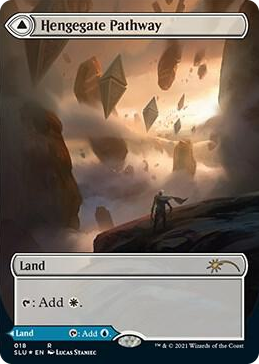 Hengegate Pathway (Borderless) #18 R - Secret Lair Series Pokemon card