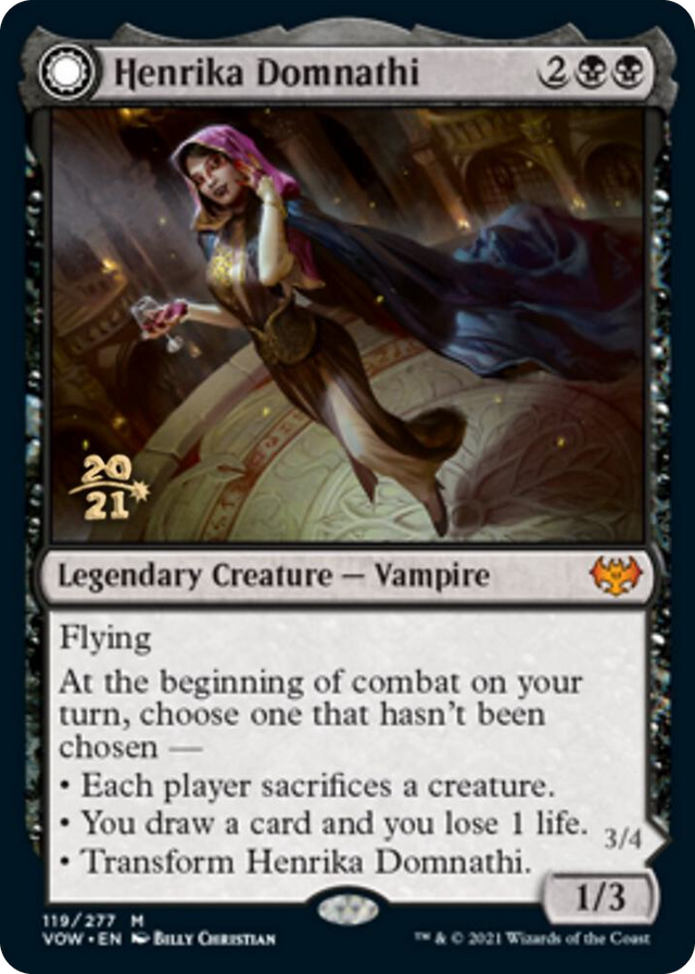 0119 Henrika Domnathi M Prerelease Cards