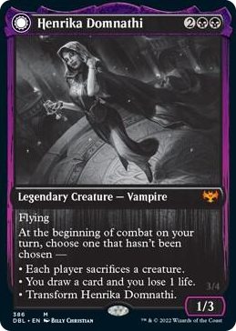 0386 Henrika Domnathi M Innistrad: Double Feature