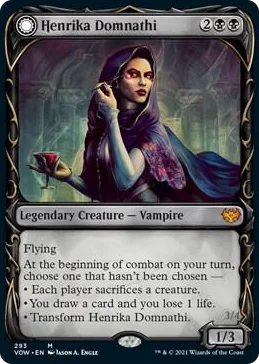 0293 Henrika Domnathi (Showcase) M Innistrad: Crimson Vow