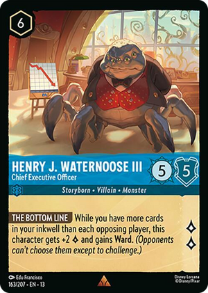 0163 Henry J. Waternoose III - Chief Executive Officer Rare Attack of the Vine!
