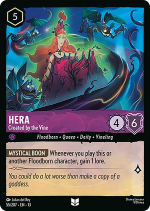 0055 Hera - Created by the Vine Uncommon Attack of the Vine!