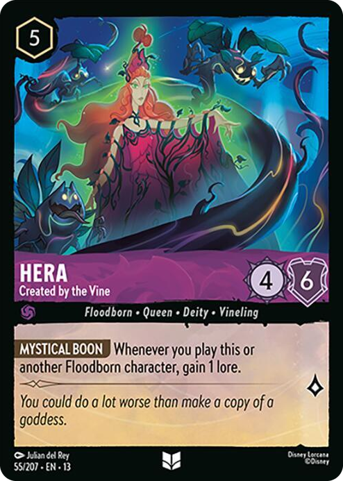 Hera - Created by the Vine #55 Uncommon - Attack of the Vine! Pokemon card