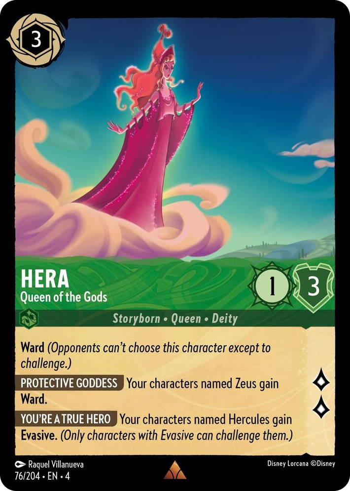 0076 Hera - Queen of the Gods Rare Ursula's Return