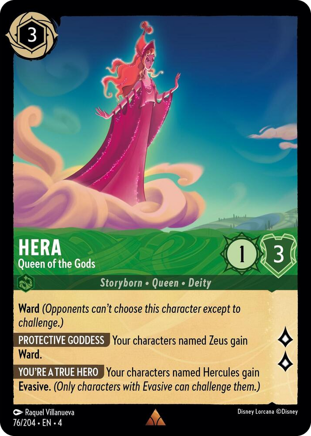 0076 Hera - Queen of the Gods Rare Ursula's Return