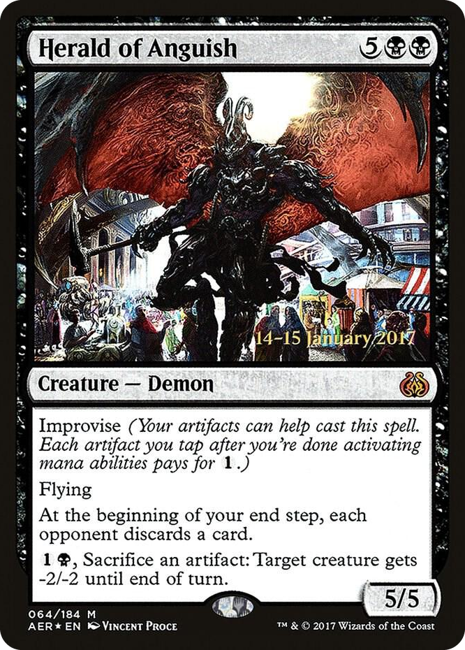 0064 Herald of Anguish M Prerelease Cards
