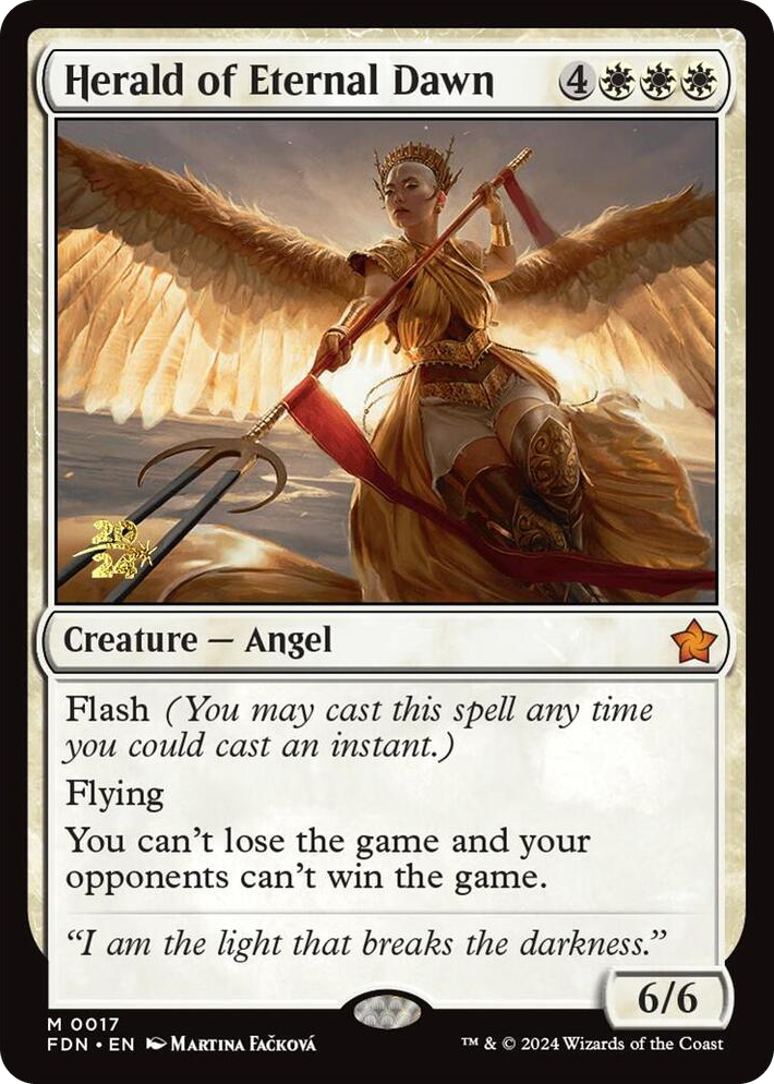 0017 Herald of Eternal Dawn M Prerelease Cards