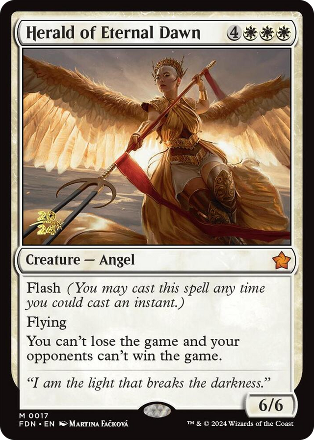 0017 Herald of Eternal Dawn M Prerelease Cards