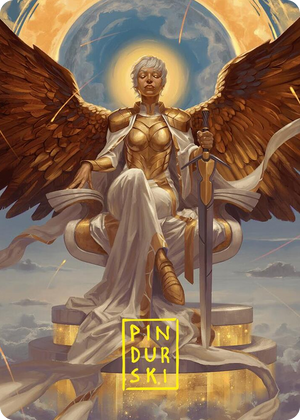 0027 Herald of Eternal Dawn Art Card (27/54) (Gold-Stamped Signature) S Art Series: Foundations
