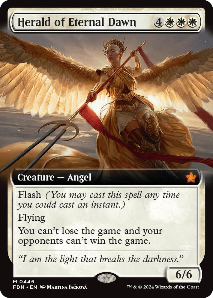 0446 Herald of Eternal Dawn (Extended Art) M Foundations