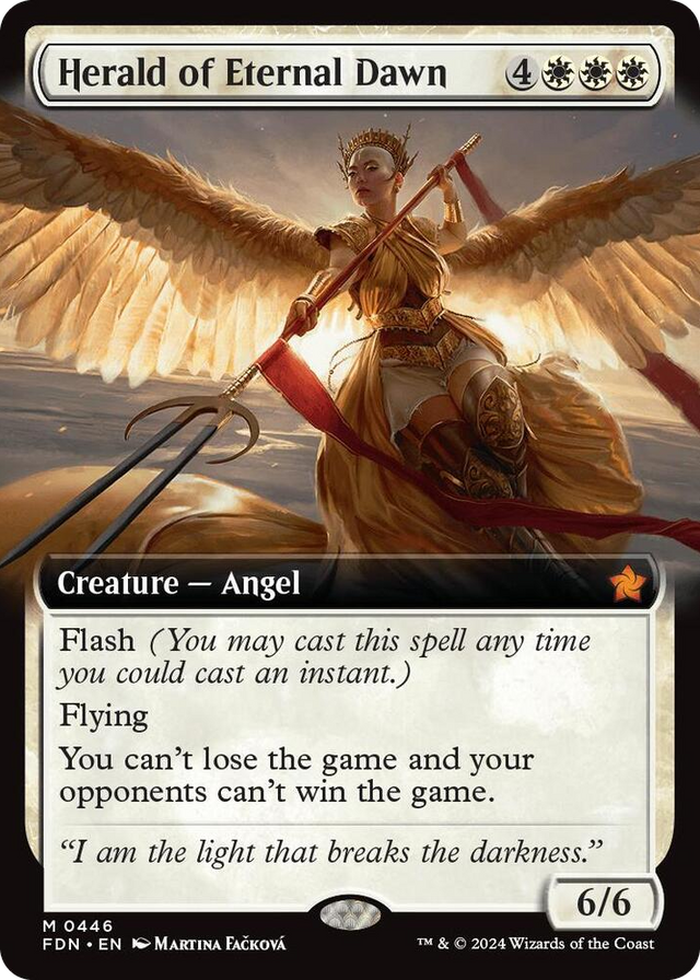 0446 Herald of Eternal Dawn (Extended Art) M Foundations