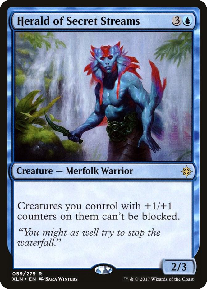 0059 Herald of Secret Streams R Ixalan