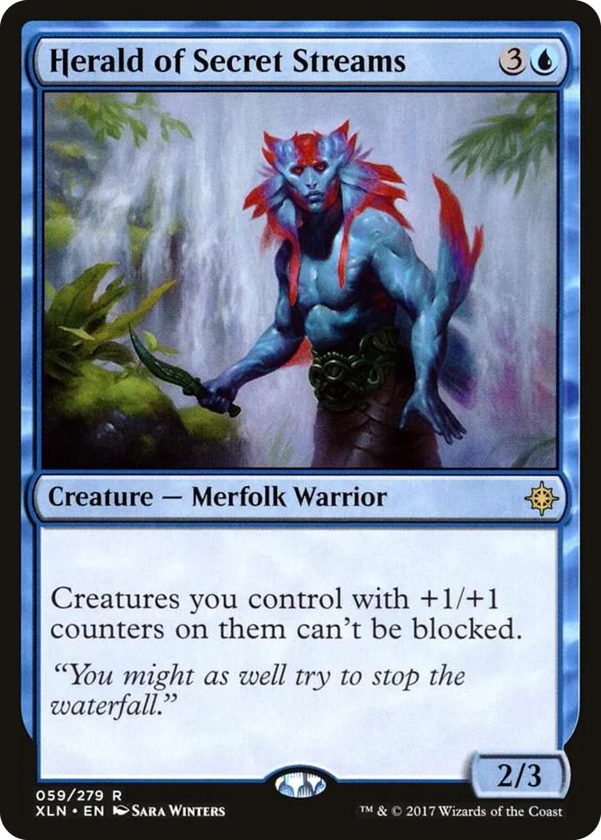 0059 Herald of Secret Streams R Ixalan