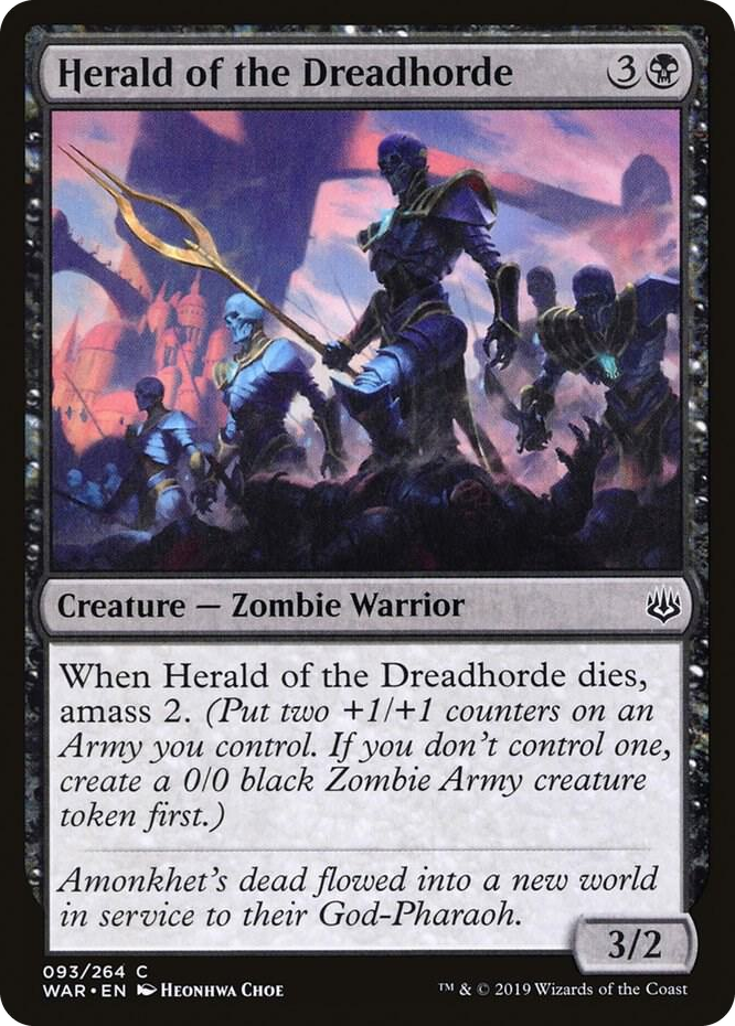0093 Herald of the Dreadhorde C War of the Spark