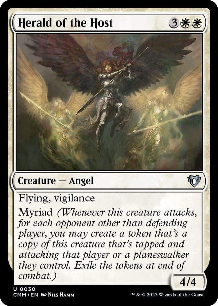 0030 Herald of the Host U Commander Masters