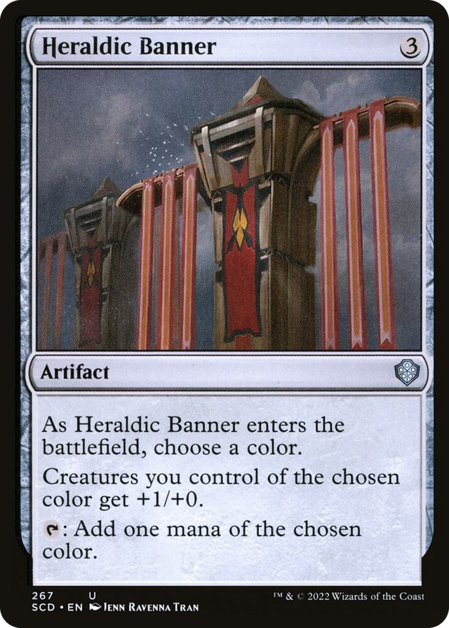0267 Heraldic Banner U Starter Commander Decks