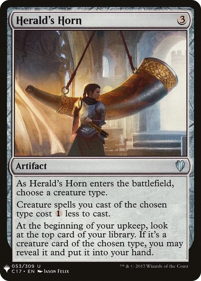 0053 Herald's Horn U The List Reprints
