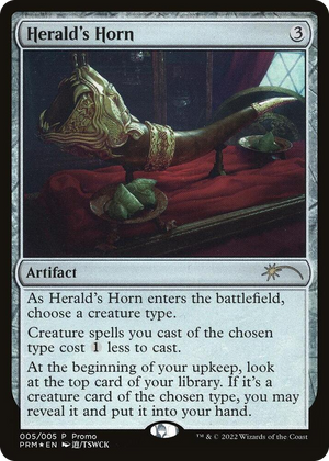 0005 Herald's Horn (Year of the Tiger 2022) P Unique and Miscellaneous Promos