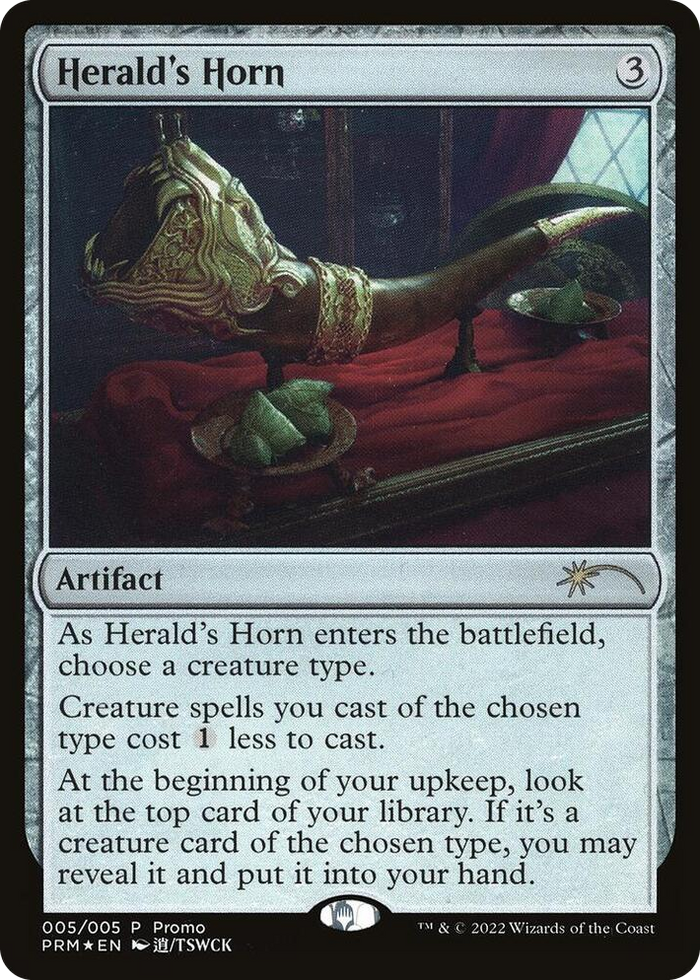 Herald's Horn (Year of the Tiger 2022) #5 P - Unique and Miscellaneous Promos Pokemon card