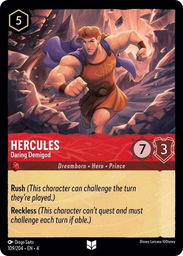 0109 Hercules - Daring Demigod Uncommon Ursula's Return