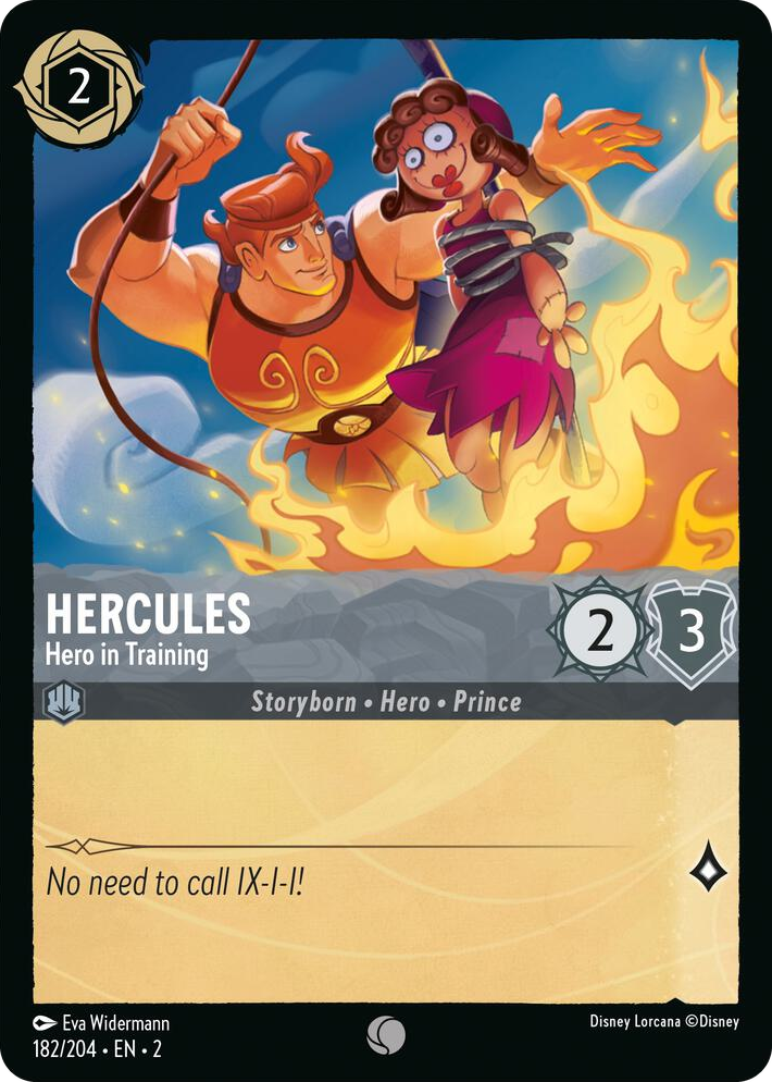 0182 Hercules - Hero in Training Common Rise of the Floodborn