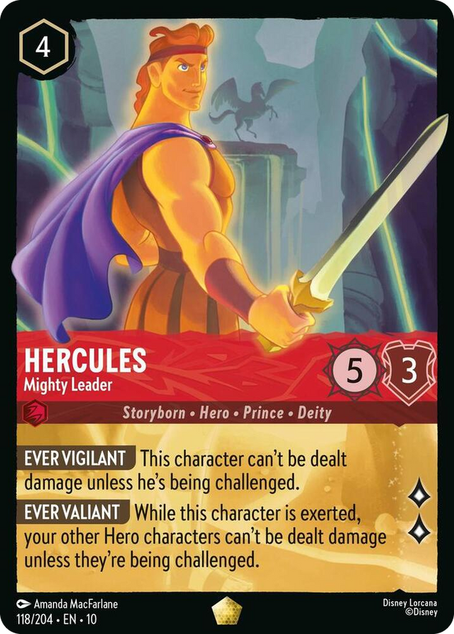 0118 Hercules - Mighty Leader Legendary Whispers in the Well