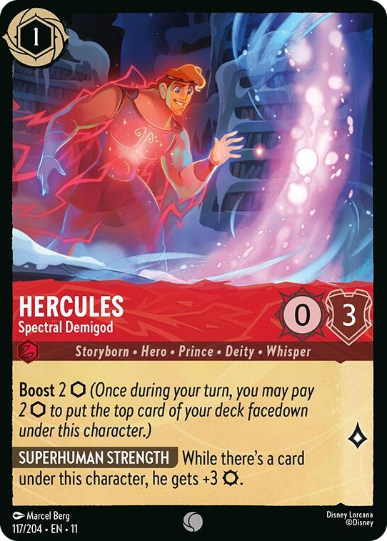 0117 Hercules - Spectral Demigod Common Winterspell