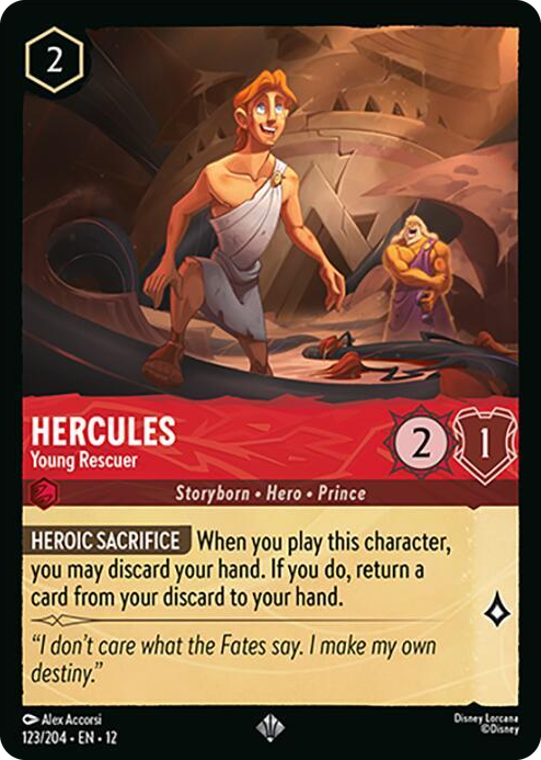 0123 Hercules - Young Rescuer Super Rare Wilds Unknown