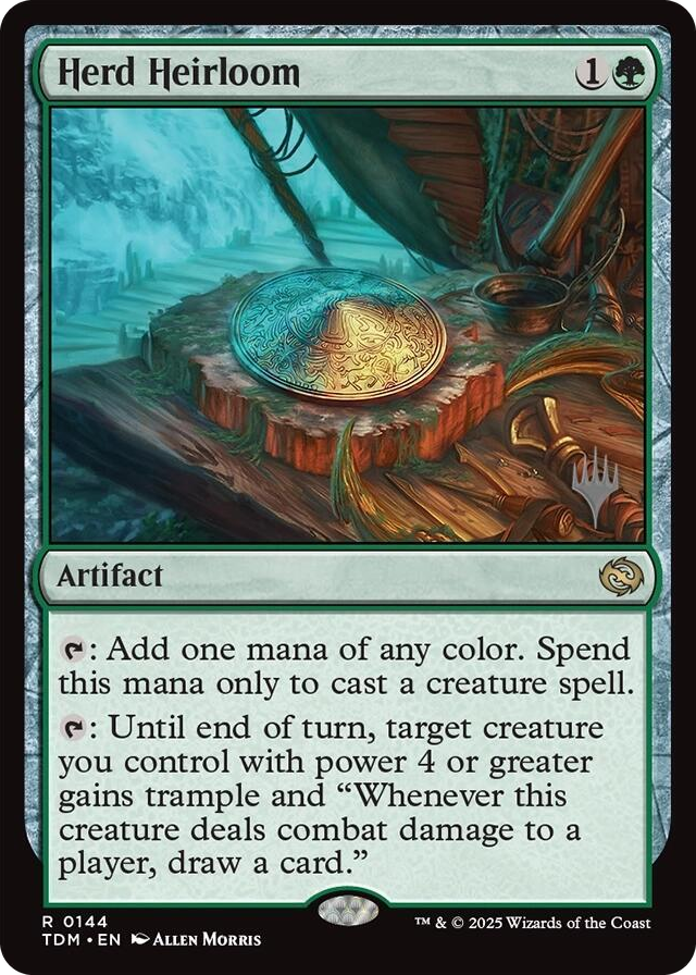 0144 Herd Heirloom R Promo Pack: Tarkir: Dragonstorm