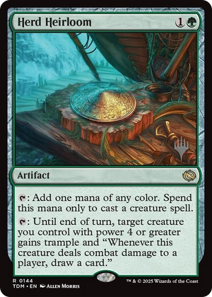 0144 Herd Heirloom R Promo Pack: Tarkir: Dragonstorm