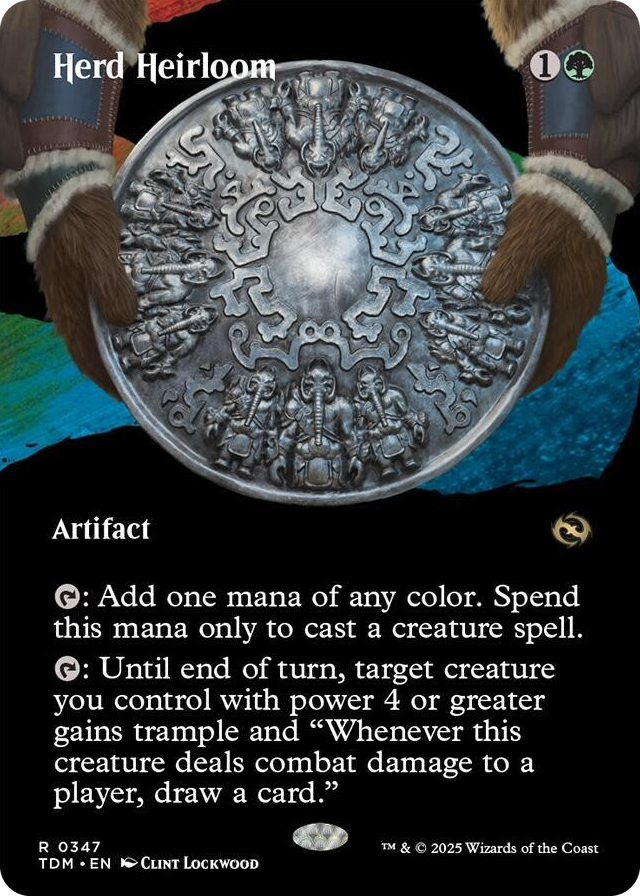0347 Herd Heirloom (Borderless) R Dragonstorm