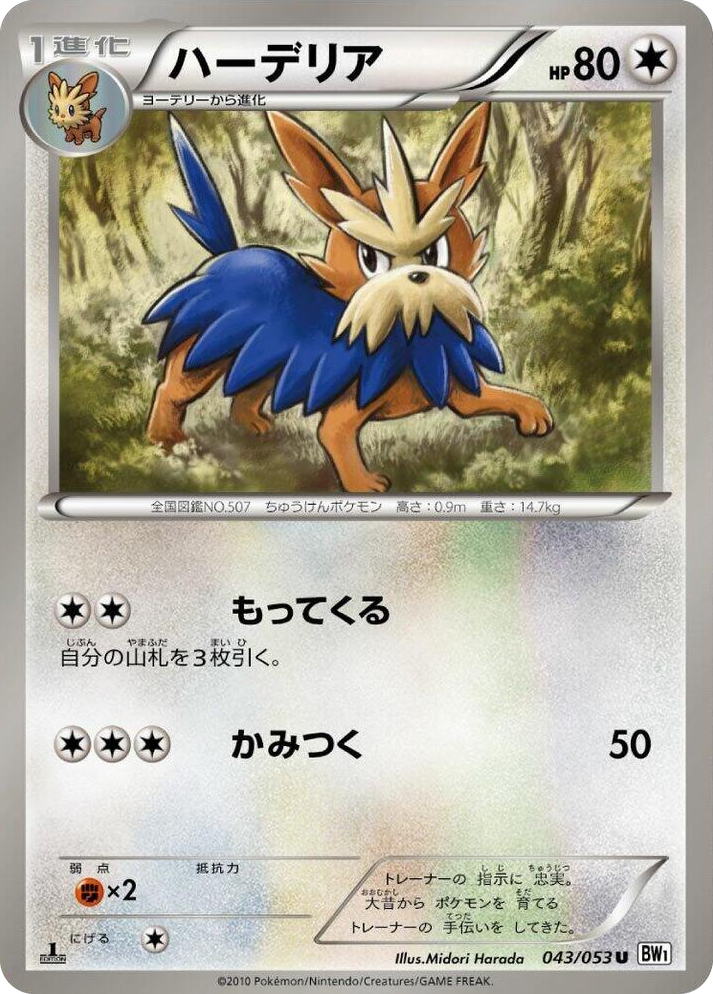 0043 Herdier Uncommon White Collection