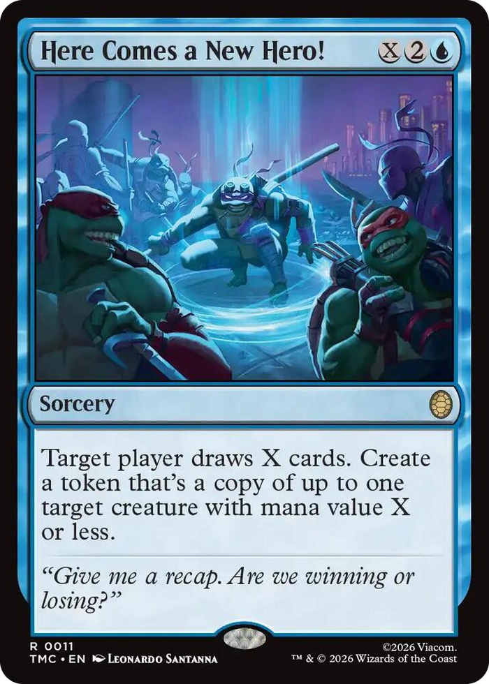 Here Comes a New Hero! #11 R - Commander: Teenage Mutant Ninja Turtles Pokemon card