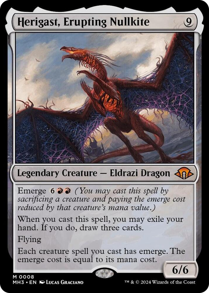 0008 Herigast, Erupting Nullkite M Modern Horizons 3