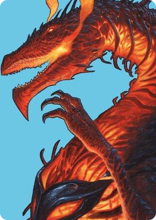 0044 Herigast, Erupting Nullkite Art Card S Art Series: Modern Horizons 3