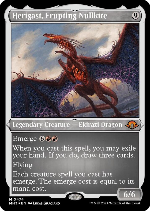 0474 Herigast, Erupting Nullkite (Foil Etched) M Modern Horizons 3