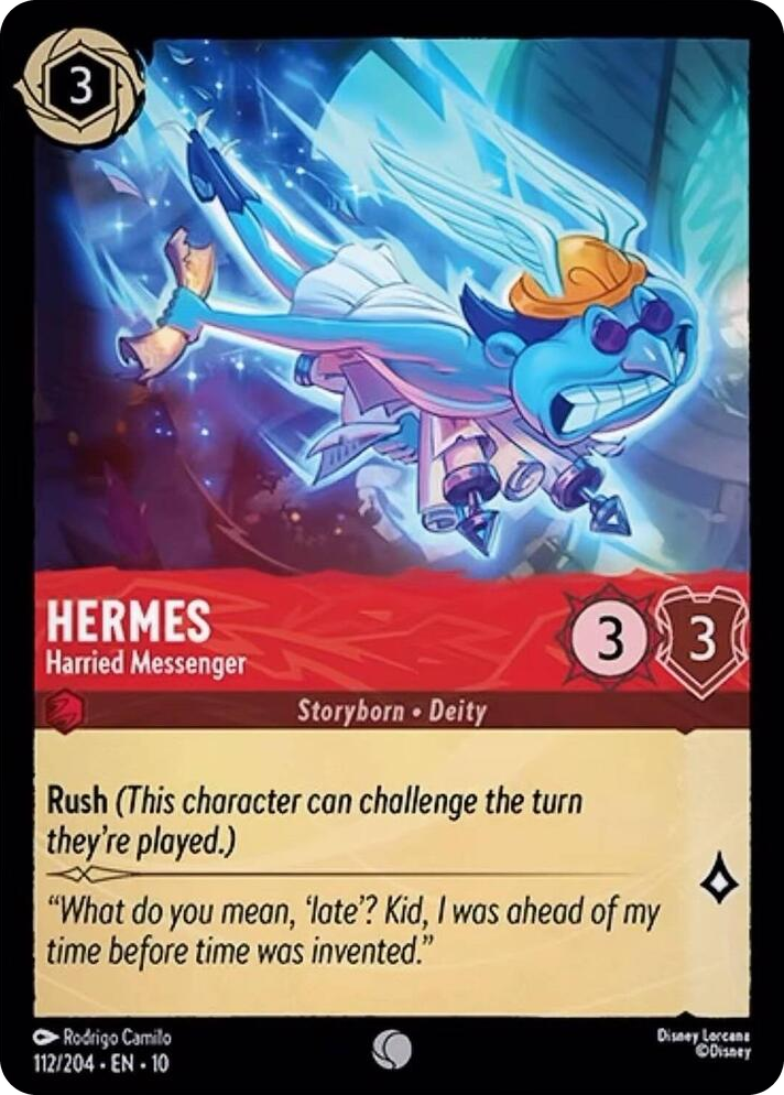0112 Hermes - Harried Messenger Common Whispers in the Well