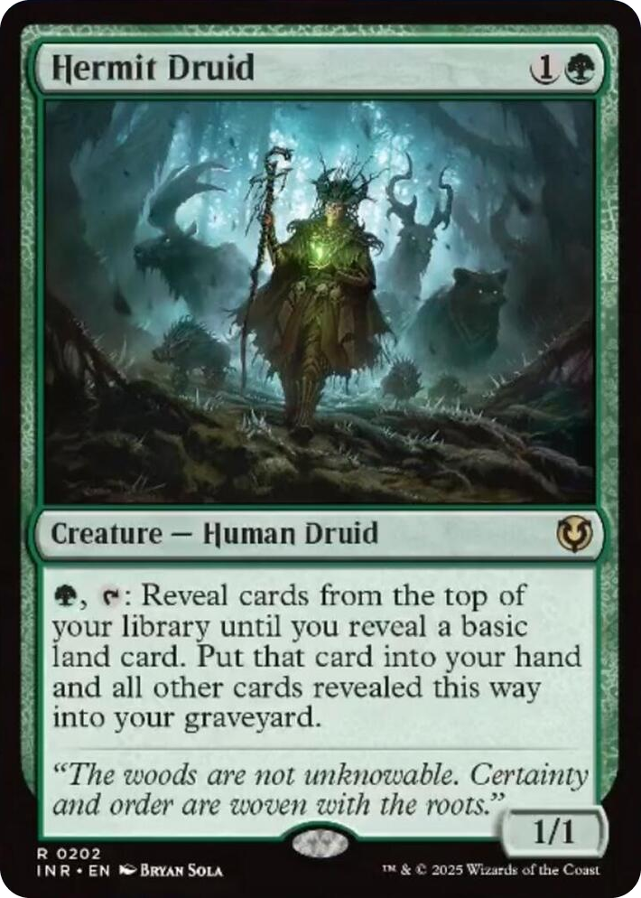 0202 Hermit Druid R Innistrad Remastered