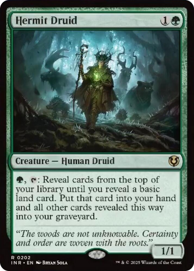 0202 Hermit Druid R Innistrad Remastered