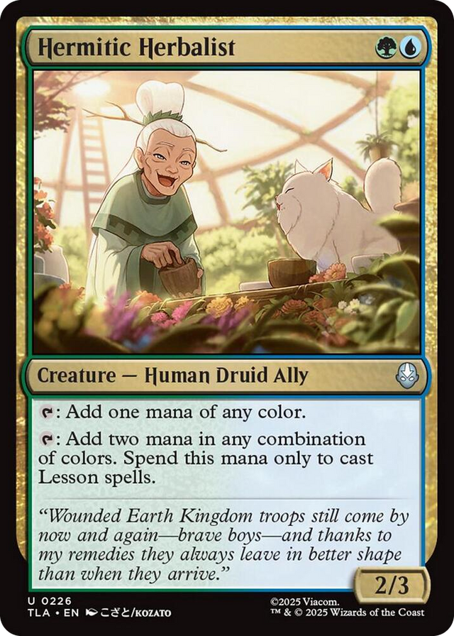 0226 Hermitic Herbalist U The Last Airbender