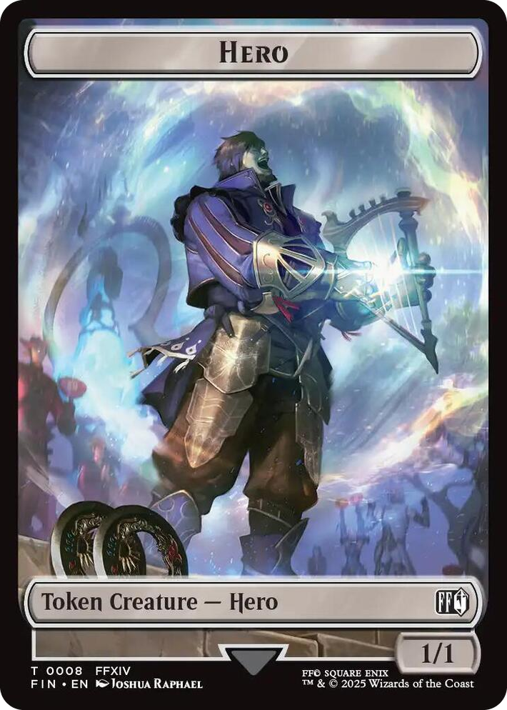 0008 Hero (0008) // Frog Double-Sided Token T FINAL FANTASY
