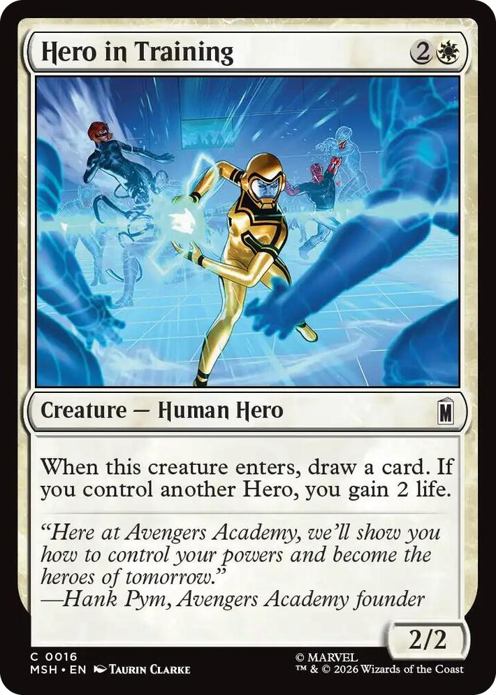 0016 Hero in Training C Marvel Super Heroes