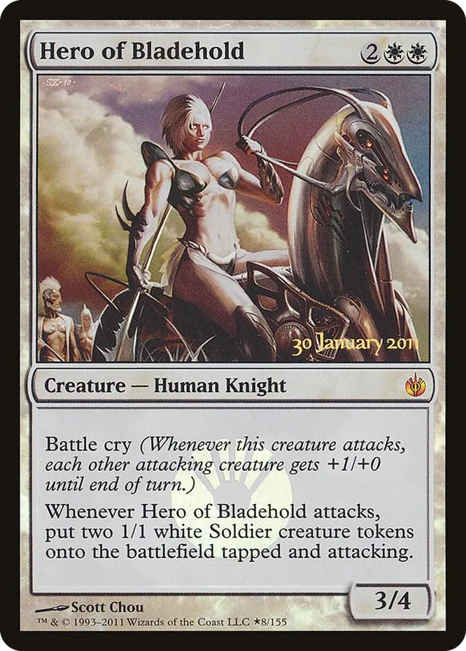0008 Hero of Bladehold M Prerelease Cards