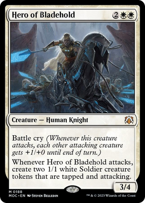 0188 Hero of Bladehold M Commander: March of the Machine