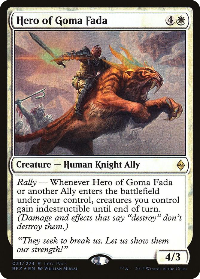Hero of Goma Fada #31 R - Unique and Miscellaneous Promos Pokemon card