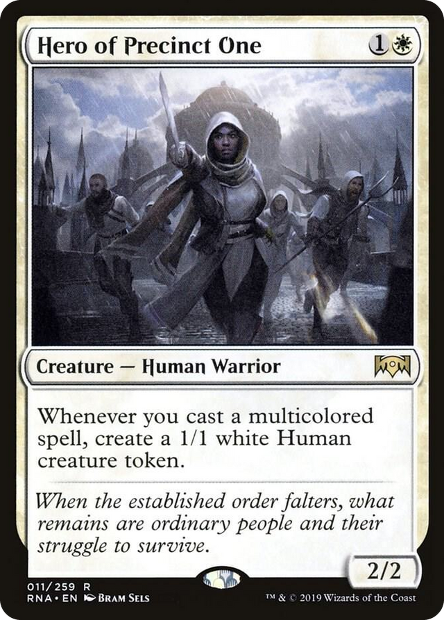 0011 Hero of Precinct One R Ravnica Allegiance