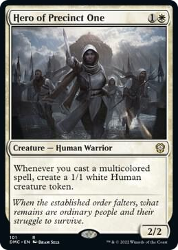 0101 Hero of Precinct One R Commander: Dominaria United